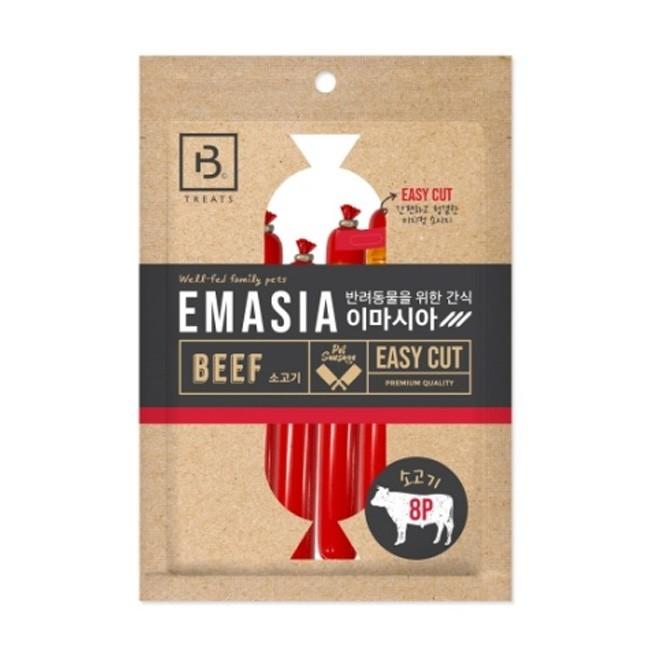 강아지 소고기 소세지 8개입 1P 반려견 소프트 간식