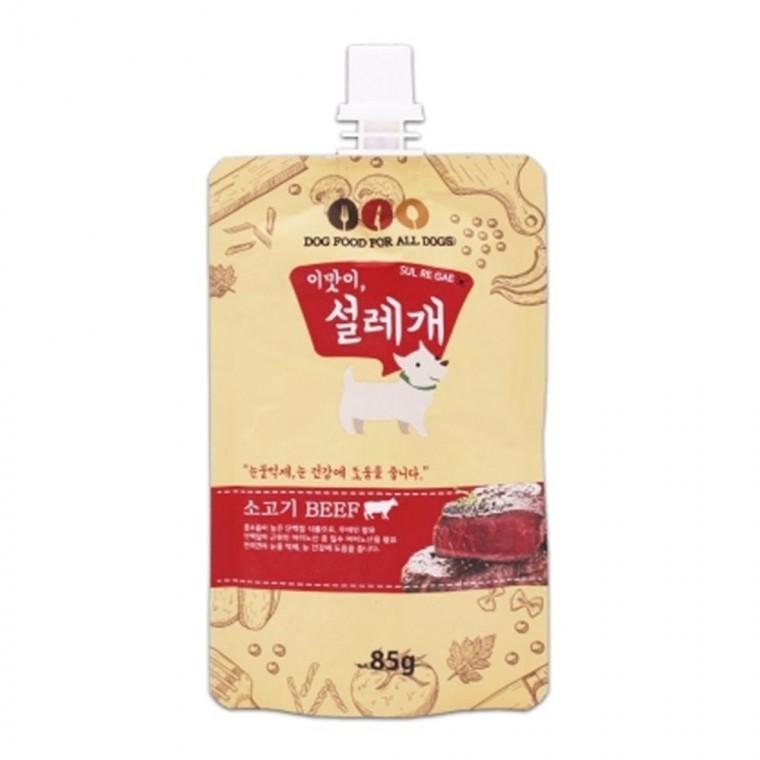 강아지 소고기 눈건강 85g 1P 애견 기능성 영양 간식