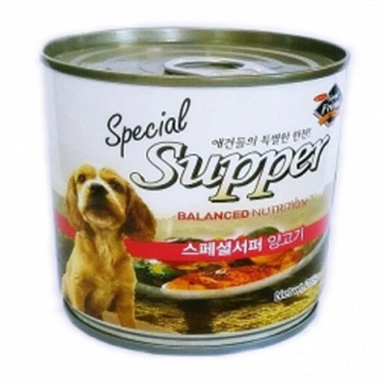 강아지 스페셜서퍼 양고기 통조림 285g 1P 습식 사료