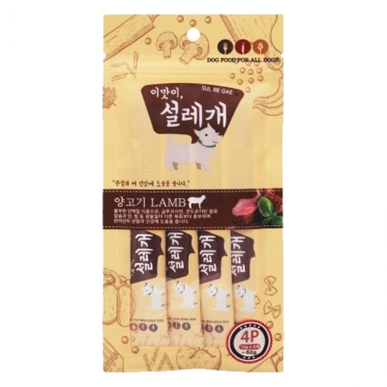 강아지 양고기 관절건강 15g 4개입 1P 기능성 간식