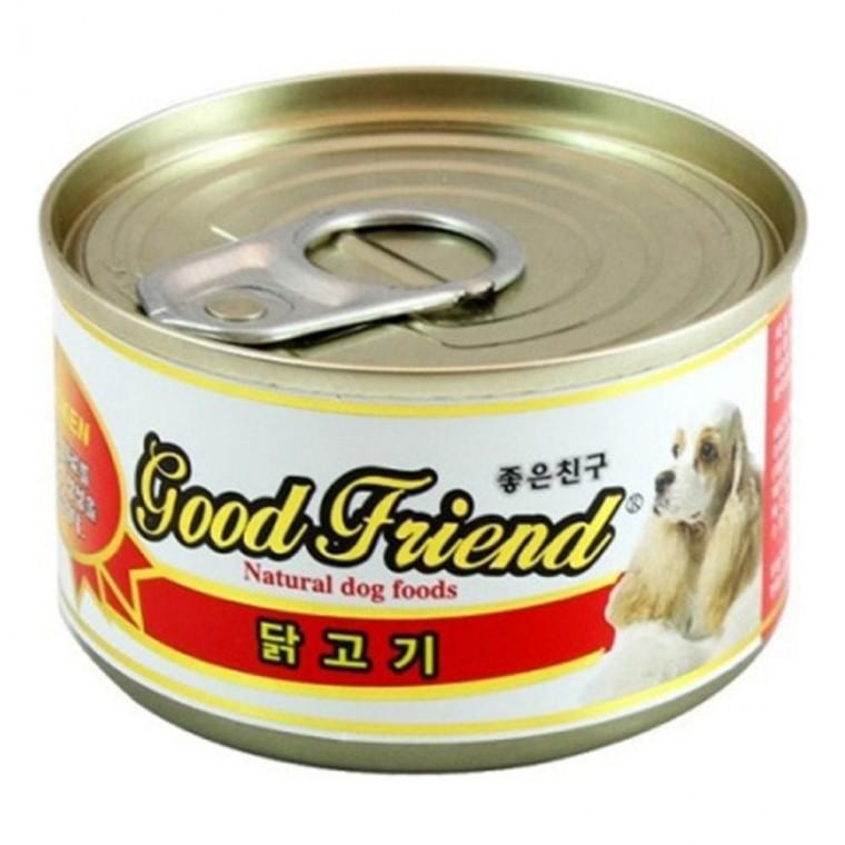 굿프랜드 강아지 닭고기캔 100g 반려견 습식 통조림