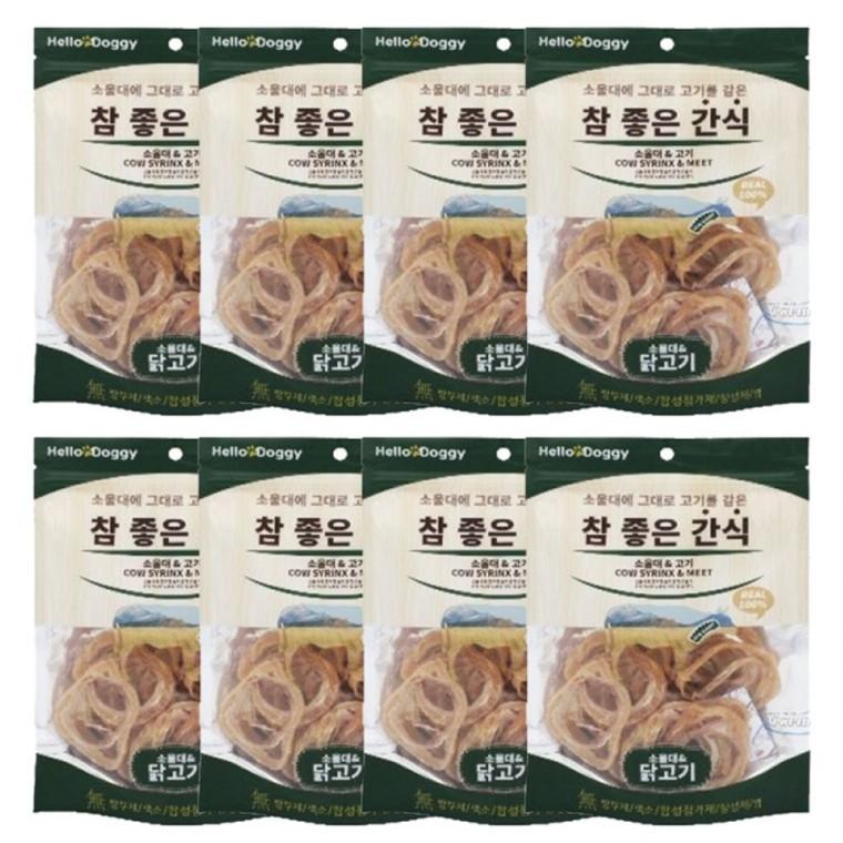 강아지 참좋은 소울대 닭고기 80g 8P 애견 영양 간식