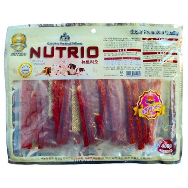 강아지 간식 숯불 양고기 400g 1P 반려견 애견 육포