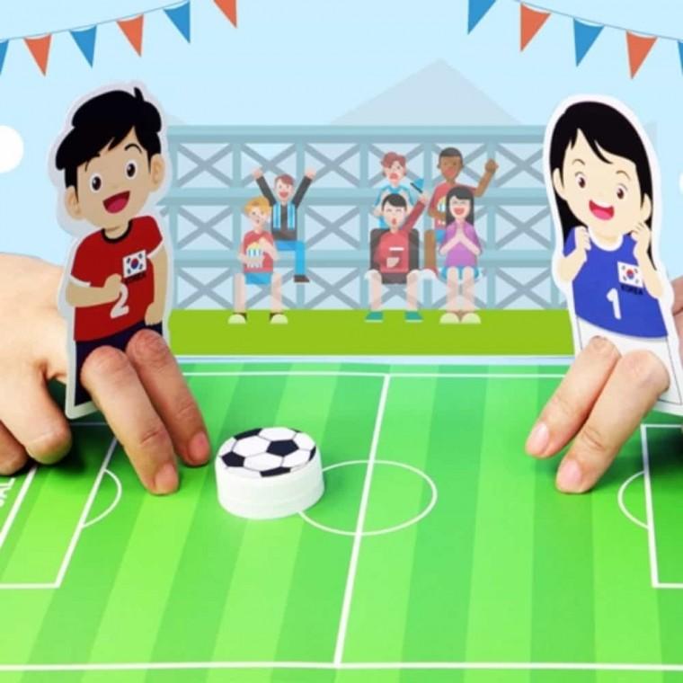 테이블축구 손가락 축구놀이 만들기 4인용