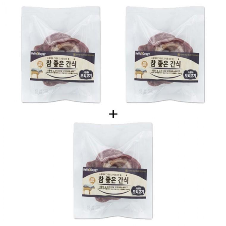 강아지 참좋은 소울대 오리 20g 3P 애견 영양 간식