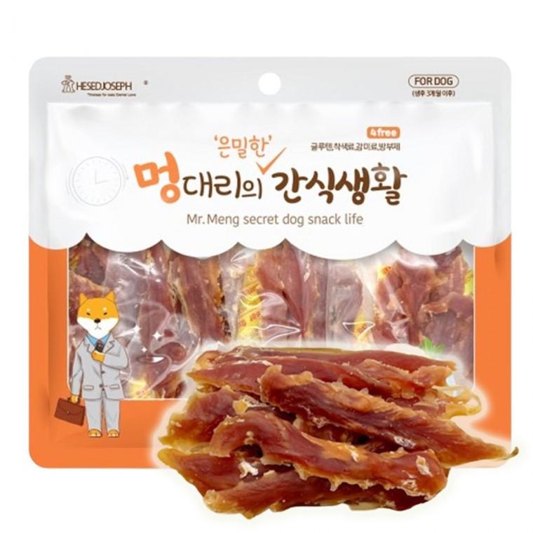 강아지 오리가슴살 져키 300g 1P 고단백 영양 육포