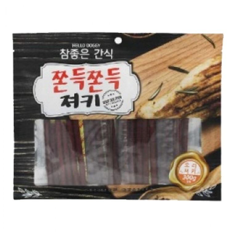 강아지 참좋은 쫀득 오리 져키 300g 반려견 육포 간식