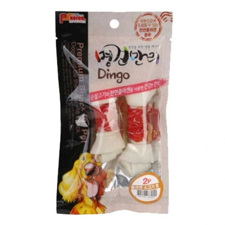 강아지 명견만리 콜라겐 소고기껌 2개입 1P 애견 간식