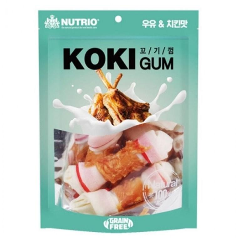강아지 치킨딩고 우유껌 6개입 반려견 육포 개껌 간식