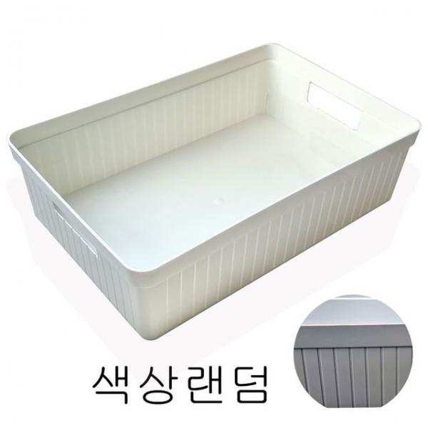 브릭 바구니 5호 33.2 x 21.4 x 9cm 정리 수납 랜덤