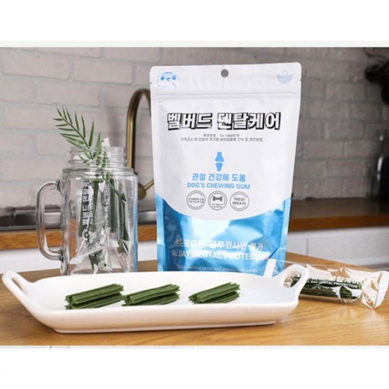 강아지 말랑 쫄깃 덴탈껌 관절건강 1P 저알러지 치석