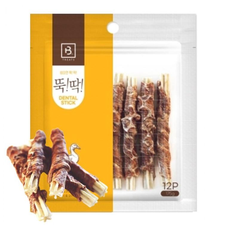 강아지 고기말이 껌간식 오리 12개입 1P 덴탈 스틱