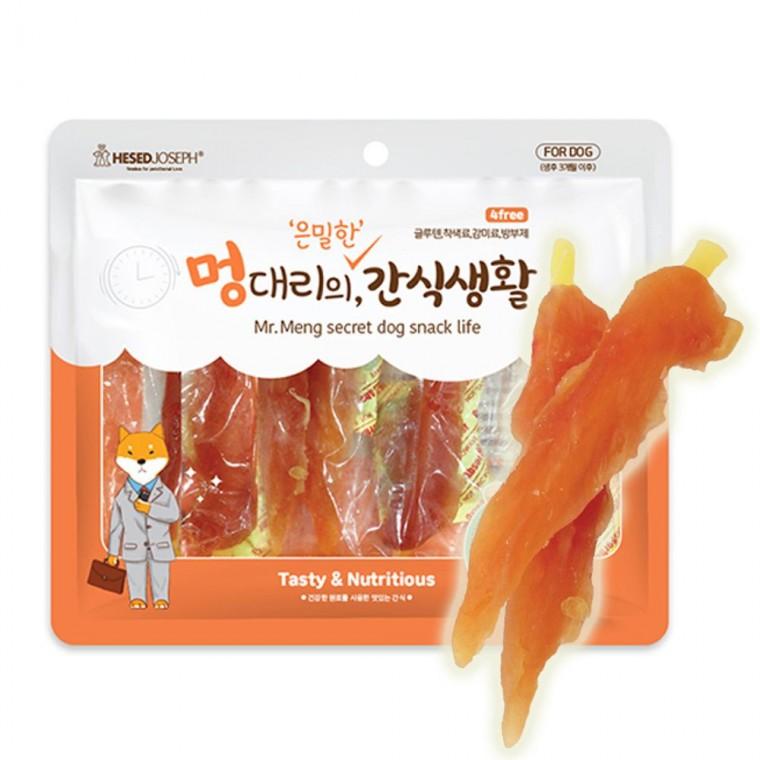 강아지 닭갈비 껌간식 300g 1P 치석관리 개껌 져키