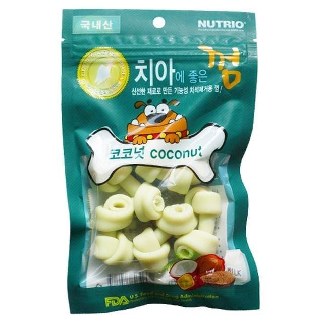 강아지 덴탈껌 코코넛 80g 1P 반려견 애견 치아 간식
