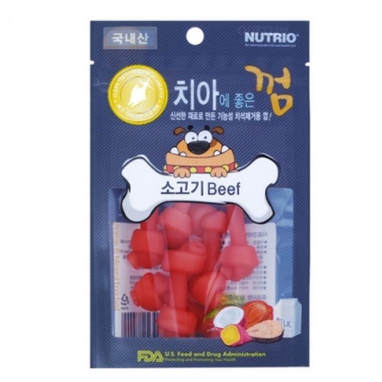 강아지 치석껌 소고기 80g 1P 반려견 치석관리 간식