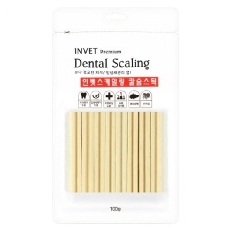 강아지 덴탈 칼슘 스틱 100g 1P 애견 치석관리 간식