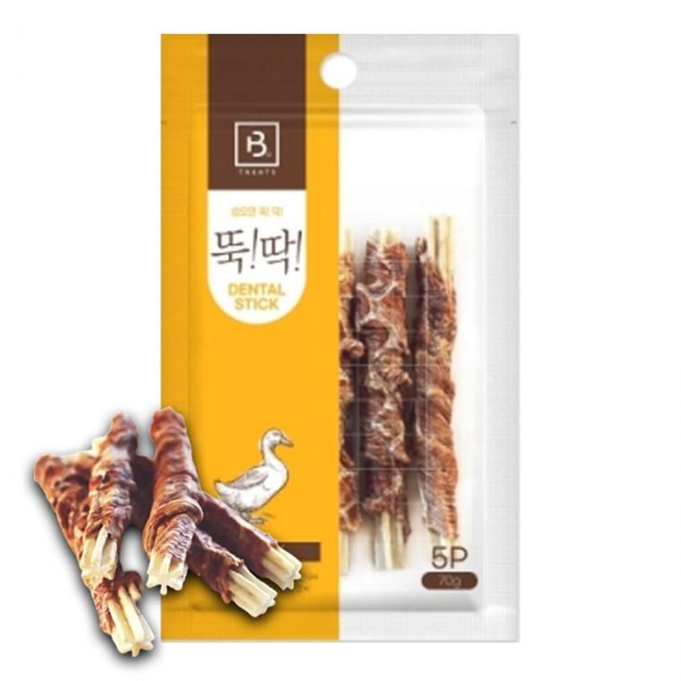 강아지 고기말이 껌간식 오리 5개입 1P 덴탈 스틱