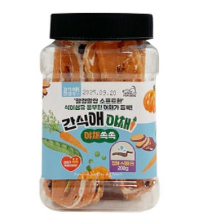 간식애야채 강아지간식 애견 간식 장어스테이크 200g