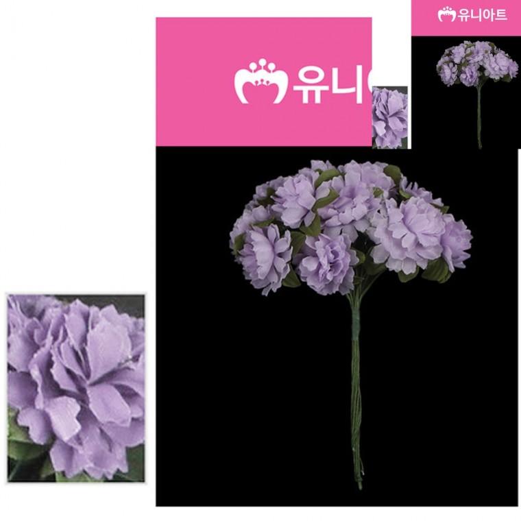 소국화 연보라 가짜꽃소품 성묘조화꽃국화 인조조화