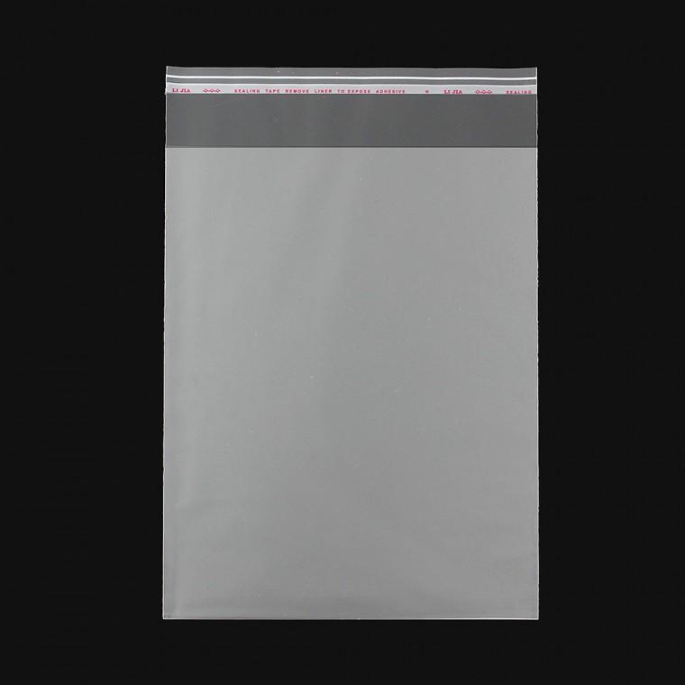 삼오비닐 선물 포장 접착식 투명 OPP봉투 400매 14x20