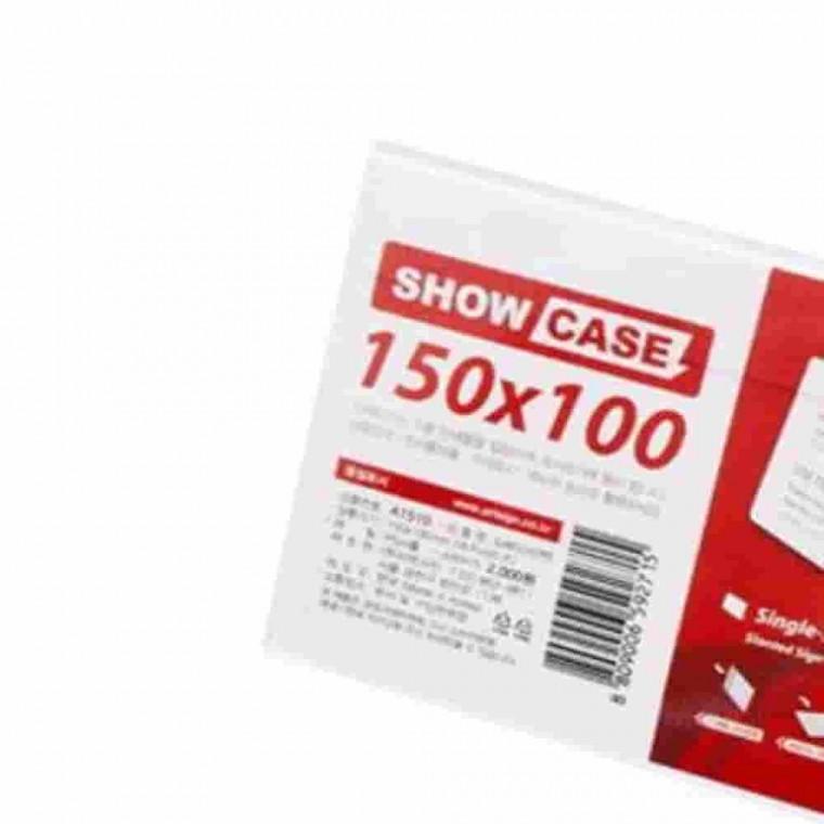 전시판 쇼케이스 3매 150x100mm 책상명패 아크릴안내판 전시쇼케이스 투명케이스 이름판