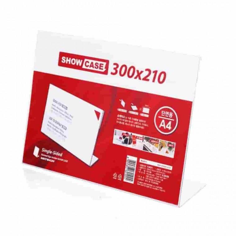 대형가로 쇼케이스 300x210mm 포스터거치대 메뉴판거치대 테이블안내판 광고판거치대 안내문거치대