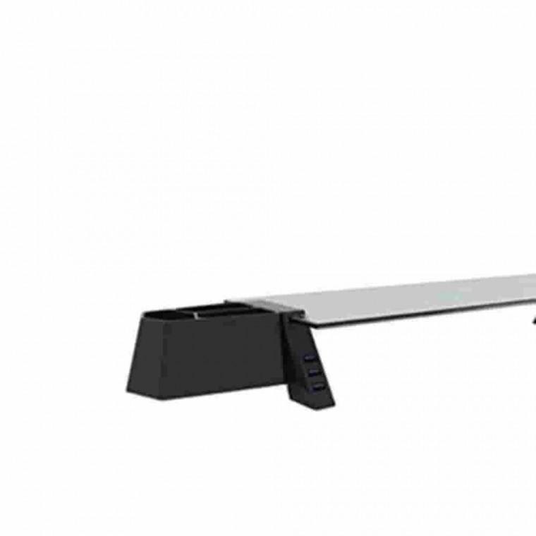 스마트독 브릿지 USB 블랙 모니터받침 모니터선반 모니터받침대 모니터거치대