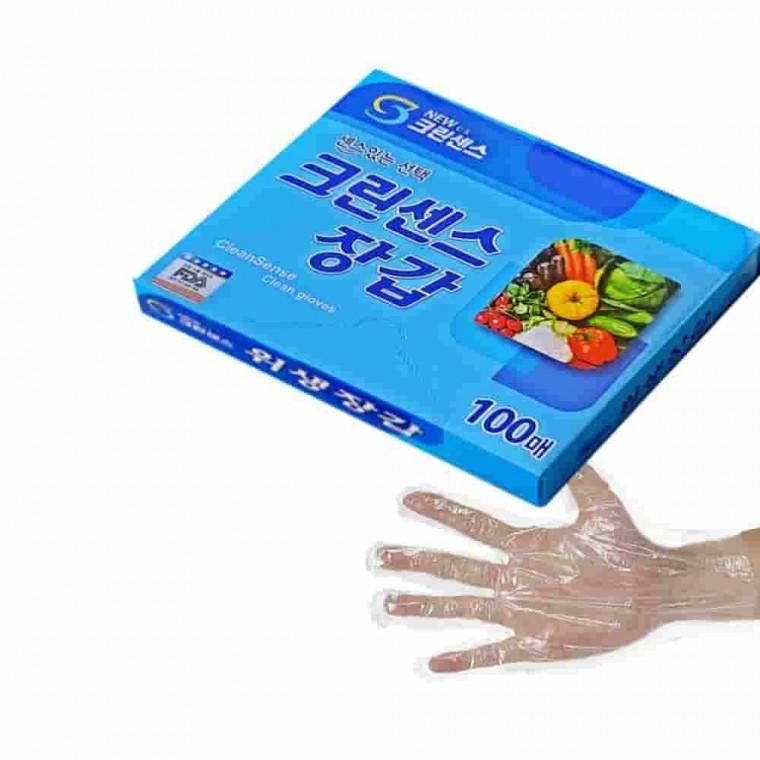 일회용 비닐장갑 100매 위생비닐장갑 일회용비닐장갑 1회용장갑 청소장갑 일회용장갑