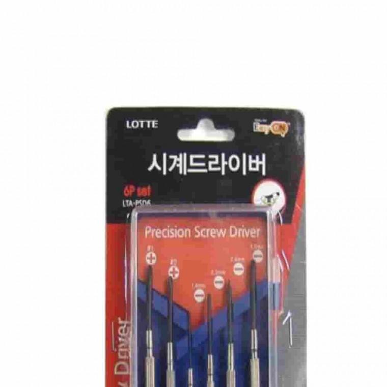시계드라이버 6P 안경공구 컴퓨터조립드라이버 안경드라이버 공구드라이버