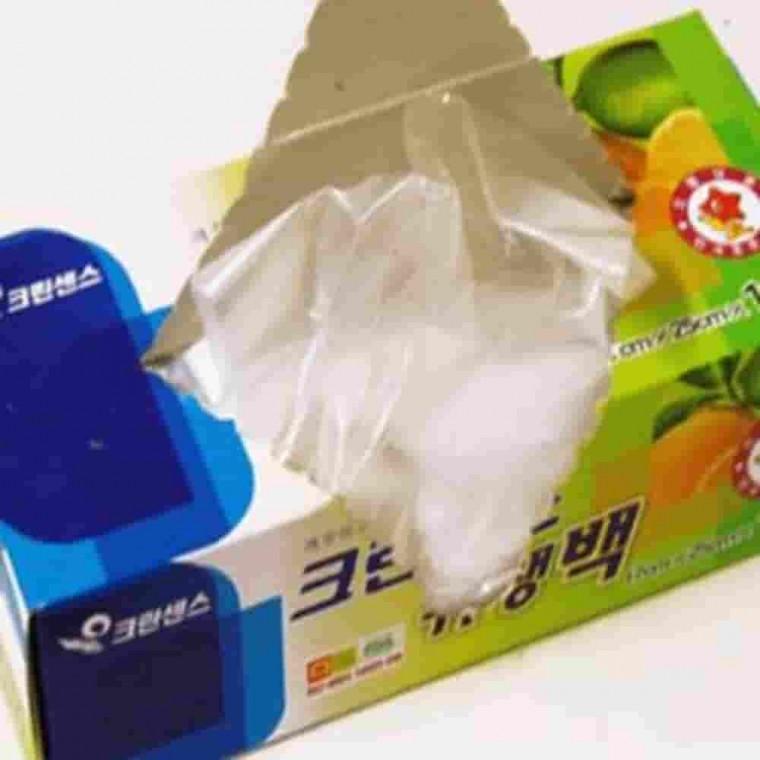 위생백 미니 100매 투명봉투 야채비닐 과일봉투 위생봉투 야채봉투