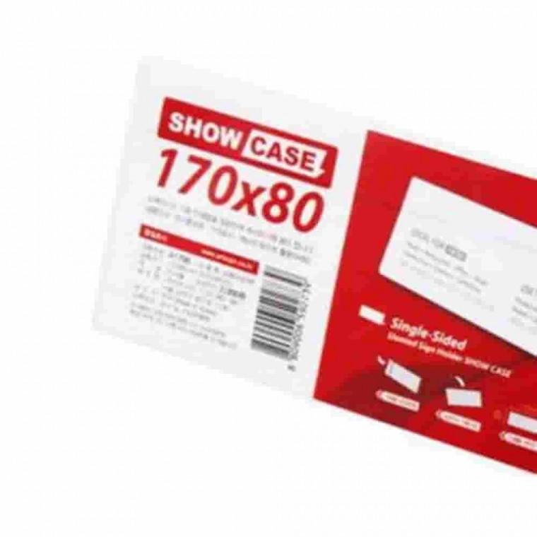 사인판 쇼케이스 3매 170x80mm 아크릴안내판 아크릴스탠드 아크릴거치대 아크릴홀더 안내판거치대
