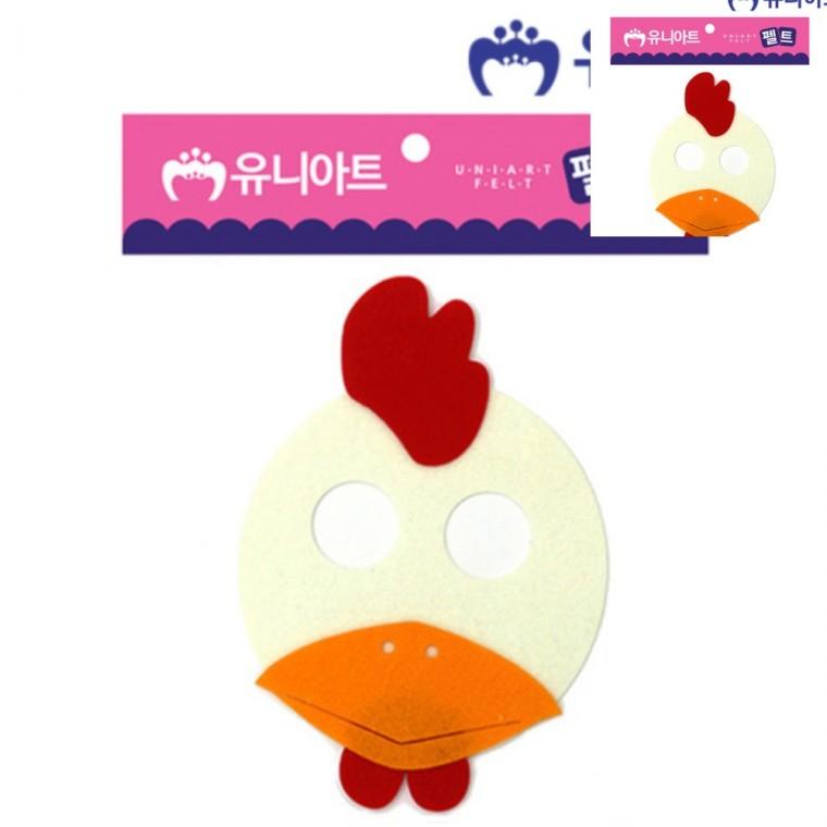 펠트 닭가면 200-220mm 무도회가면 행사이벤트가면 파티가면