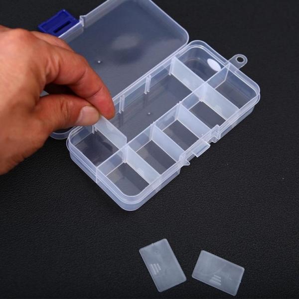 분리형식 10칸 DIY 수납 케이스 부품 태클박스 소품 비즈 다용도 소품
