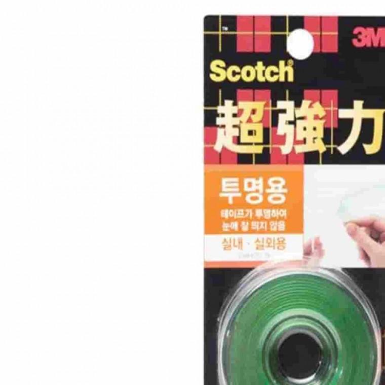양면테이프 초강력투명 19mmx1.5m 차량용양면테이프 인테리어테이프 카페트고정테이프 투명양면테이프