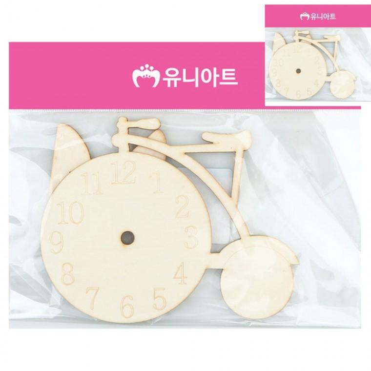 시계재료 나무 시계판 자전거 우드판 벽시계판 시계만들기