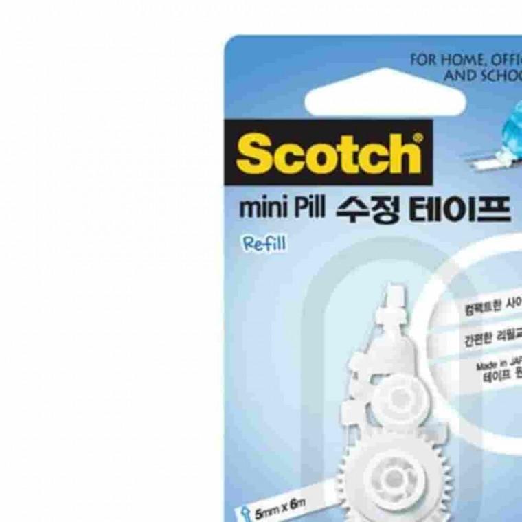 수정테이프 리필 5mmx6m 필기구 학용품 문구용품 글씨지우기