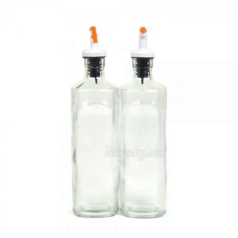 투명 유리 오일병 500ml 소분용기 오일보관 오일통