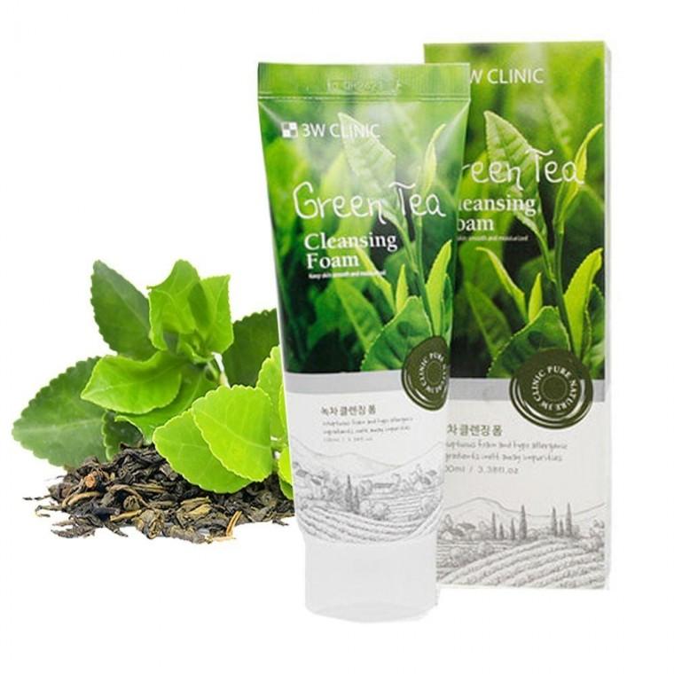 XAI 촉촉한 녹차 클렌징폼 폼클렌져 100ml