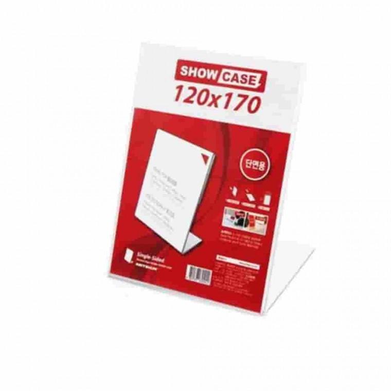 전시안내판 3매 120x170mm 안내표지판 표지판꽂이 아크릴POP 메뉴안내판 POP아크릴