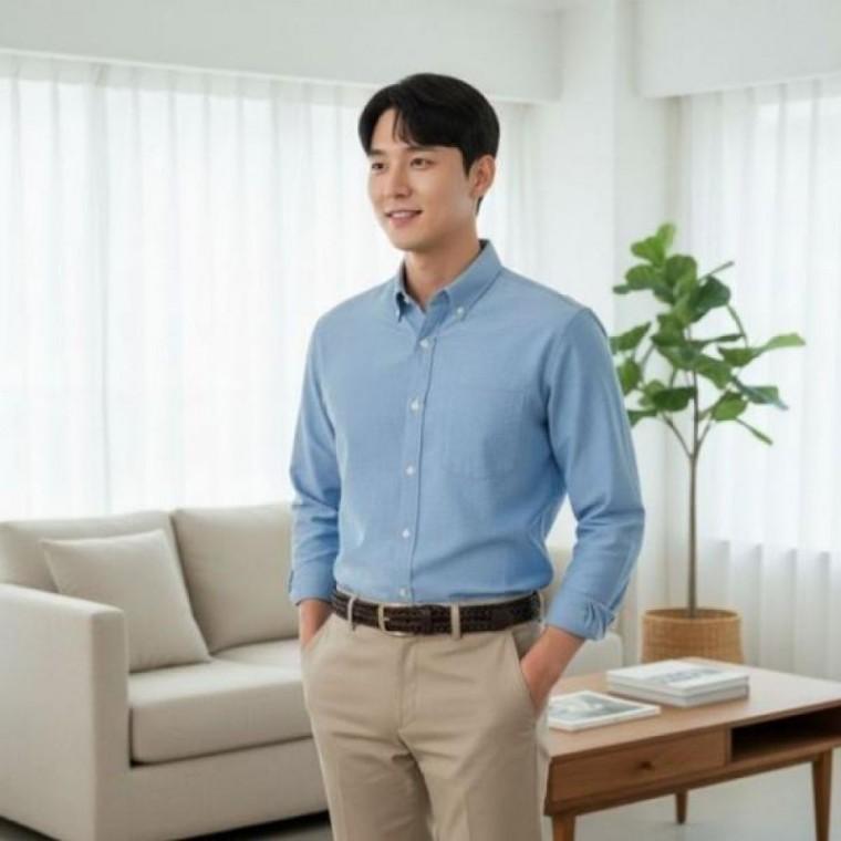 허리띠 남성용 트위스트 디자인 골드 캐주얼 가죽 벨트 벨트상점