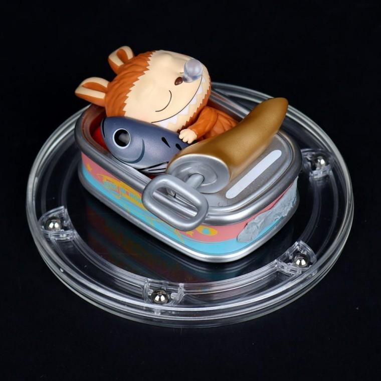 투명 원형 모던 얀홀더 회전판 125mm
