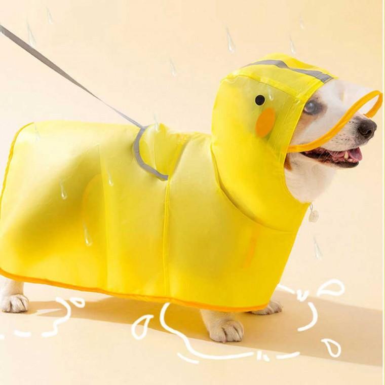 반려동물 판쵸 우비 강아지 비옷 고양이 우의
