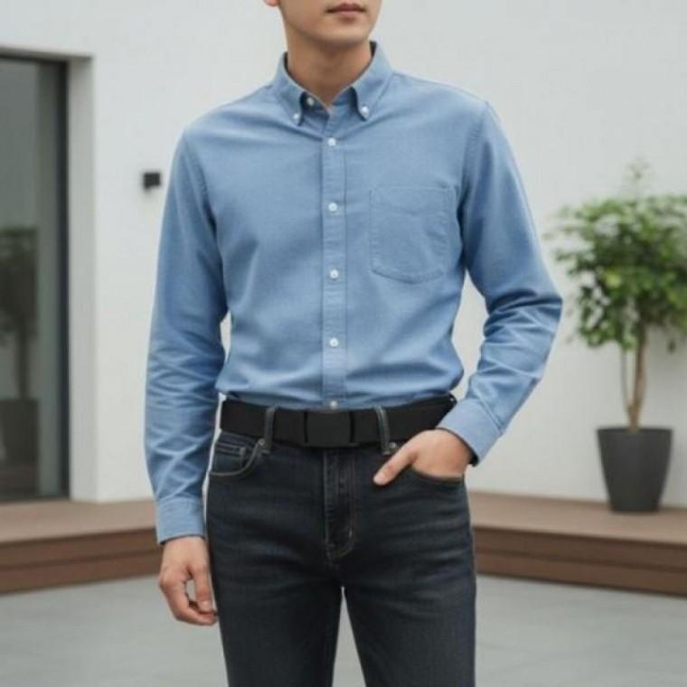 벨트 포켓 버클 남성 나일론 청바지용 아웃도어 허리띠 벨트상점 수납