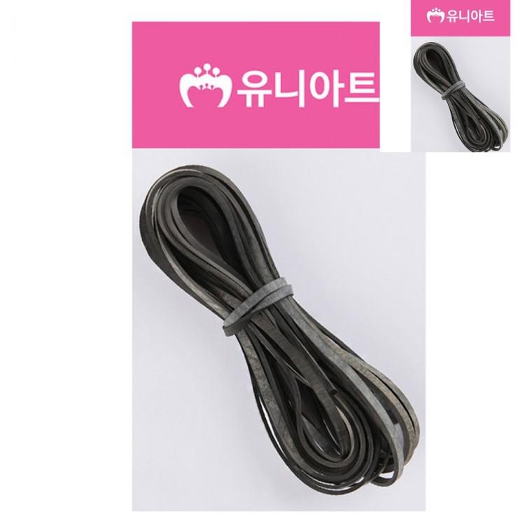 흑 고무줄 6줄 헤어고무줄 여아머리끈 머리고무줄