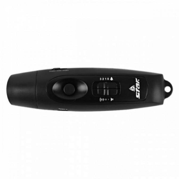 충전식 스타 XH285-03 블랙 전자호각 줄포함 / 케이블