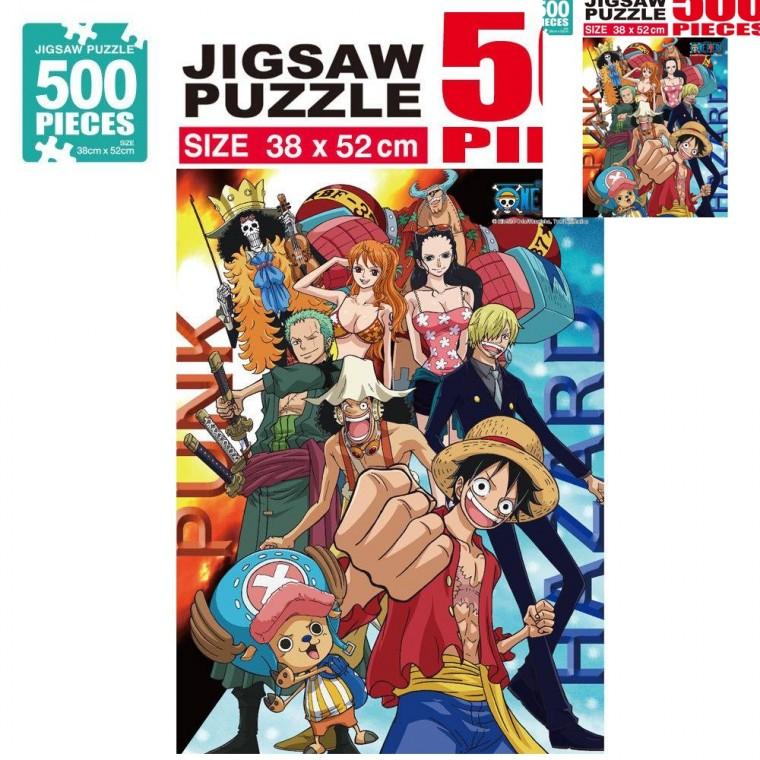 원피스 직소퍼즐 500pcs 하나둘셋 성인퍼즐 그림퍼즐 보드게임