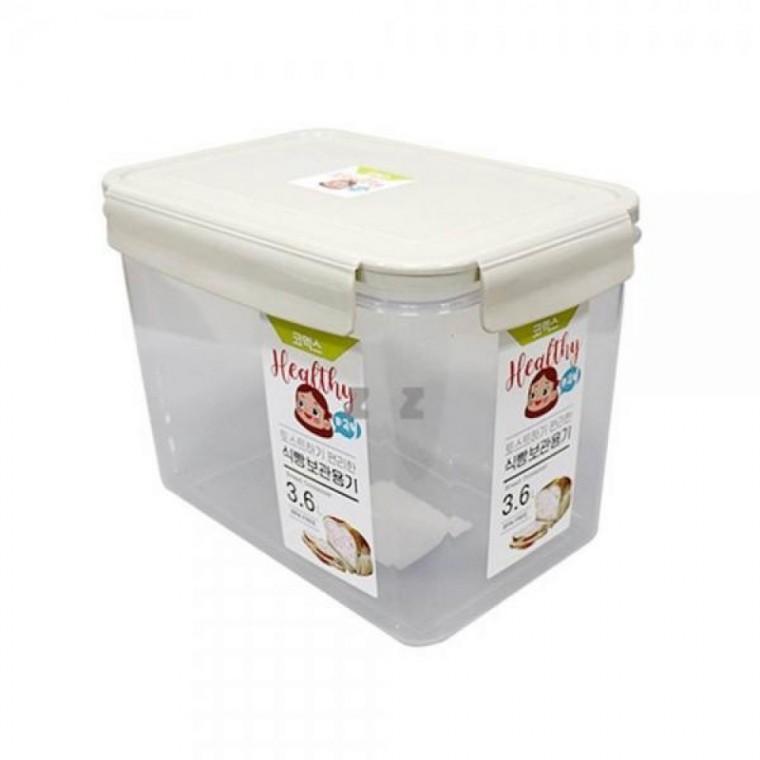 코멕스 토스트하기 편리한 식빵보관용기3.6L