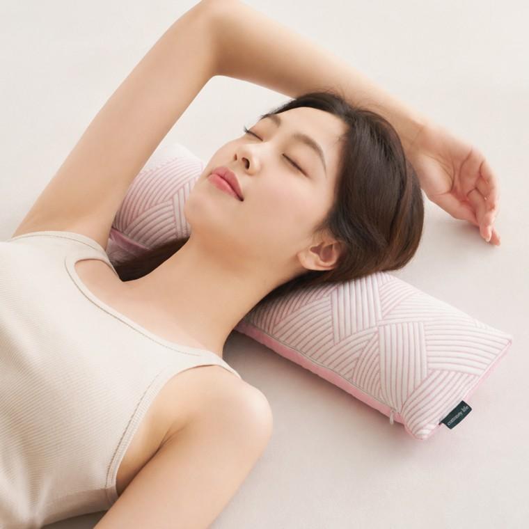 목이편한 경추 베개 국산 메밀 시원한 냉감소재 일자목 숙면