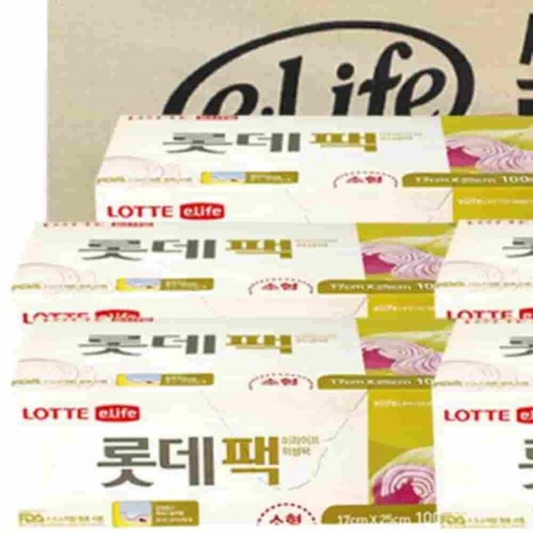 팩알뜰형 17x25x100매 50개입 뽑아쓰는위생백 냉동보관비닐 흰색비닐봉투 투명비닐봉투
