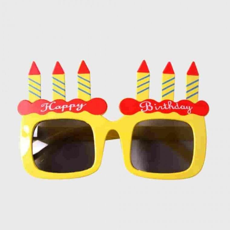 케익양초모양 선글라스 생일파티용품 생일축하소품 생일소품 생일파티데코 생일이벤트용품